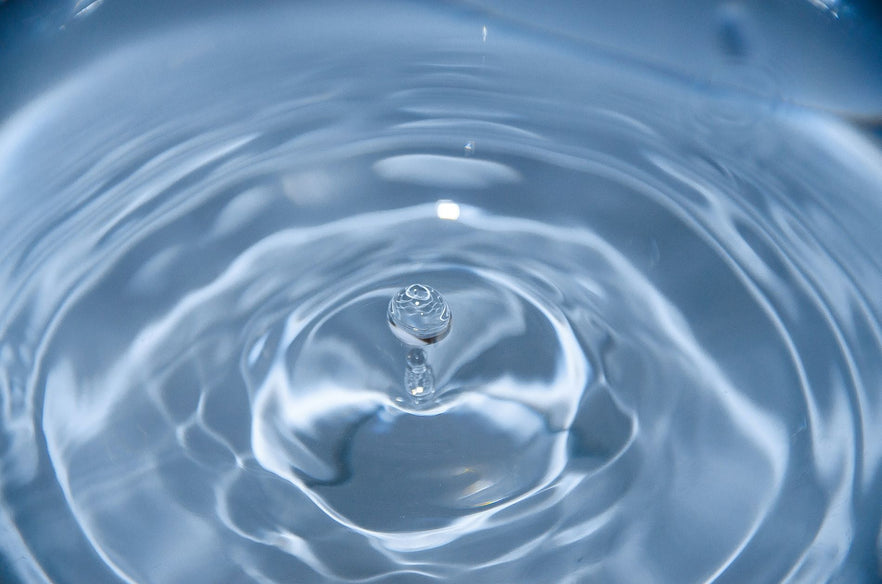 Water: an elixir of life.