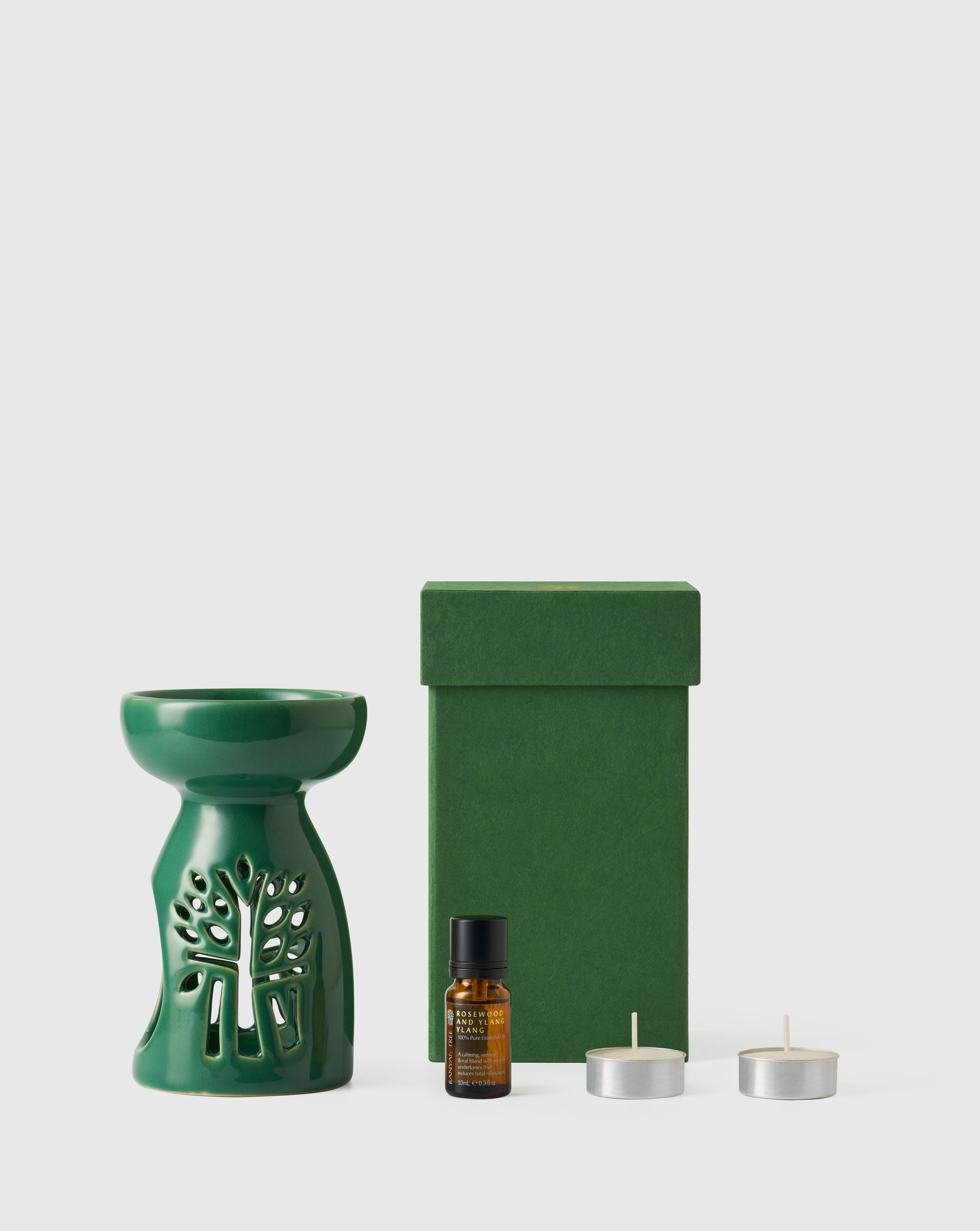 Spa Essentials Kit (Medium Classic Oil Burner) – Banyan Tree