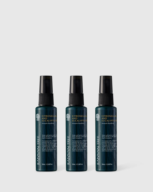 Citronella and Eucalyptus Mosquito Repellent Set of 3