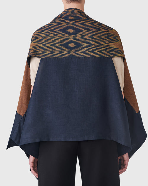 Elements Ikat Shawl - Earth