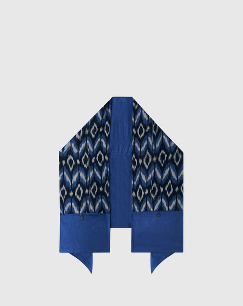 Elements Ikat Shawl - Water