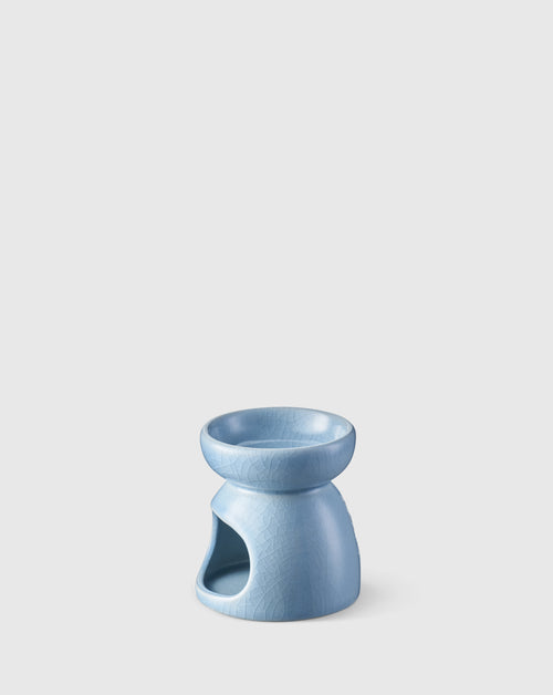 Blue Ceramic Oil Burner - Mini