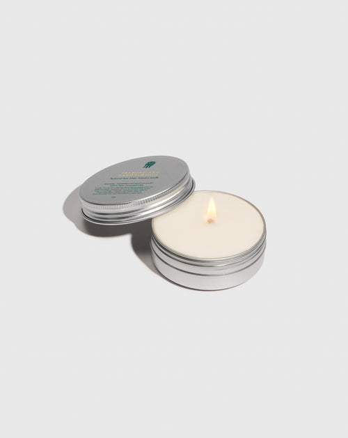 Jasmine and Sandalwood Natural Soy Wax Travel Candle