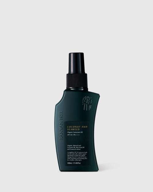 Coconut and Seaweed Organic Sunscreen Oil  SPF50+ PA++++ [Checkout Exclusives]