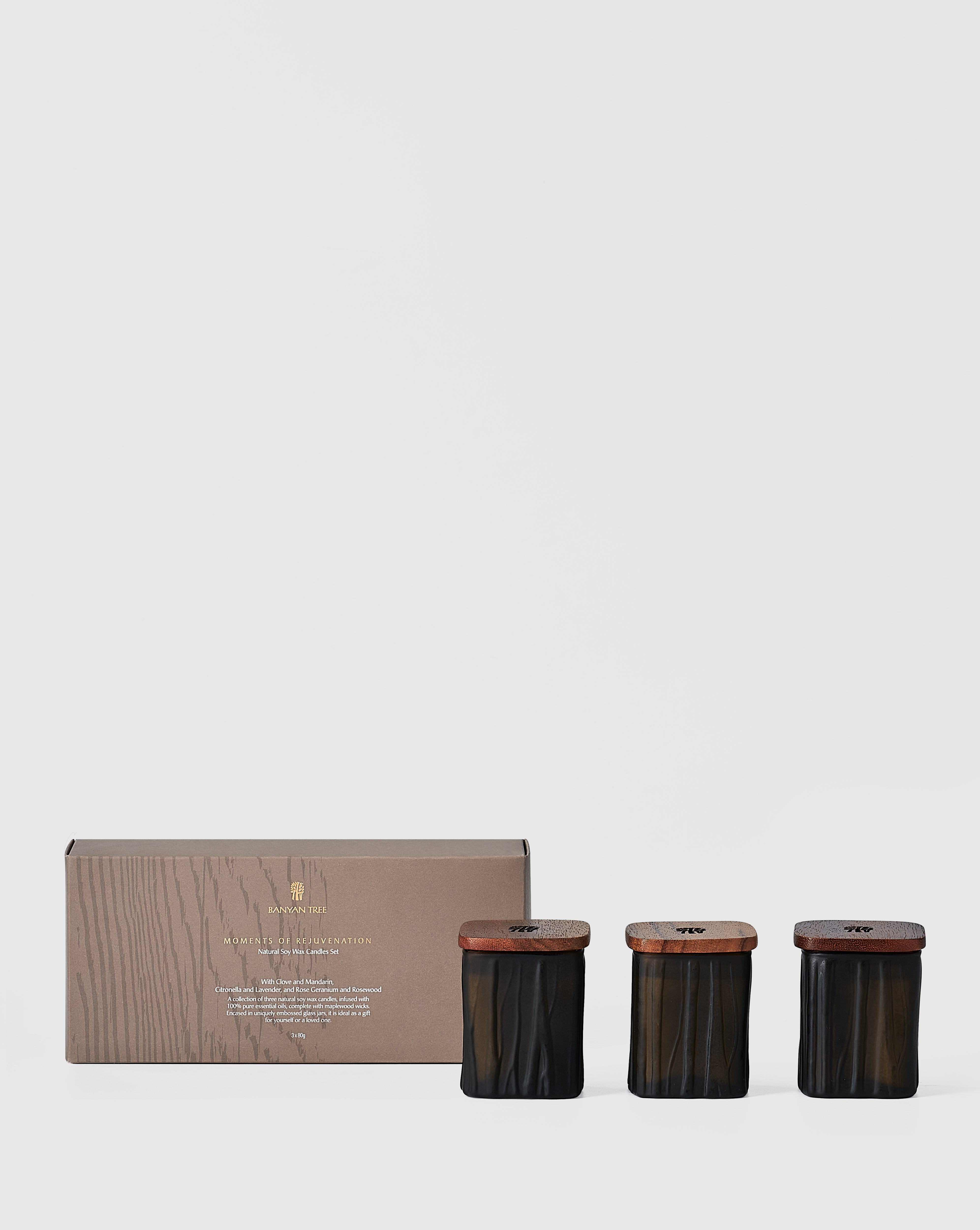 Natural Soy Wax Candle Gift Set | Banyan Tree Essentials