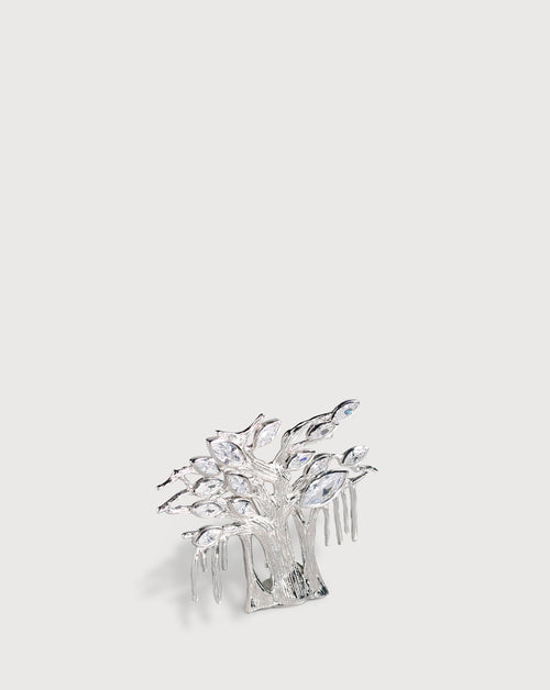 Banyan Tree Silver Brooch