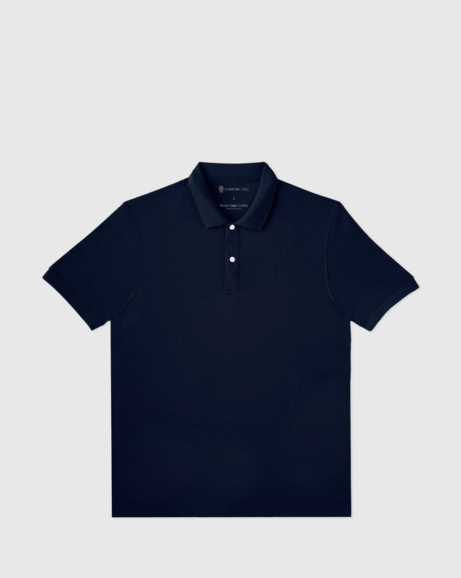 Polo Reborn - Coffee Ground (Navy)