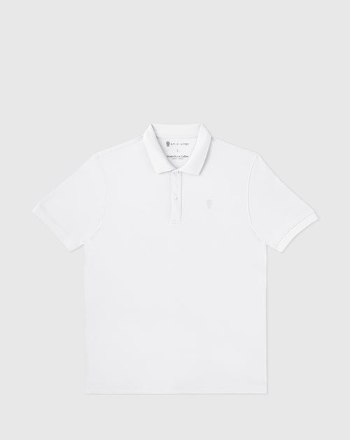 Polo Reborn - Coffee Ground (White)