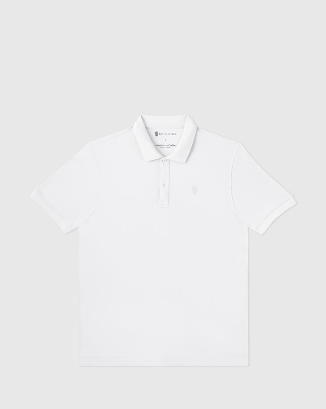 Polo Reborn - Coffee Ground (White)