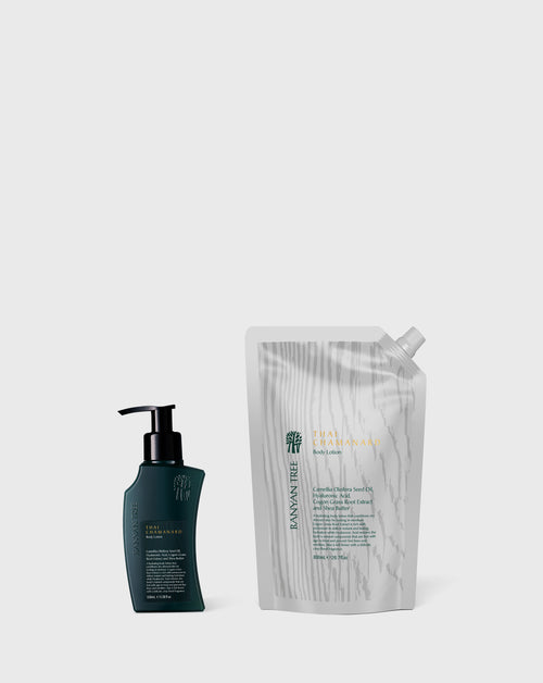 Thai Chamanard Body Lotion + Refill Pack (800ml)
