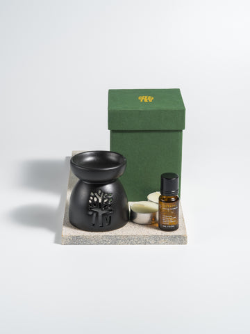 Mini Travellers Spa Kit (Mini green oil burner)