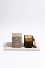 Rose Geranium and Rosewood Natural Soy Wax Candle 200g