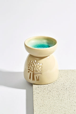 Ceramic Incense Holder - Green
