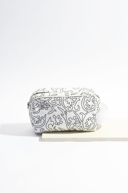 Seaweed-Inspired Cosmetic Cotton Pouch - For Her