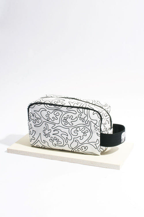 Seaweed-Inspired Cosmetic Cotton Pouch - For Him